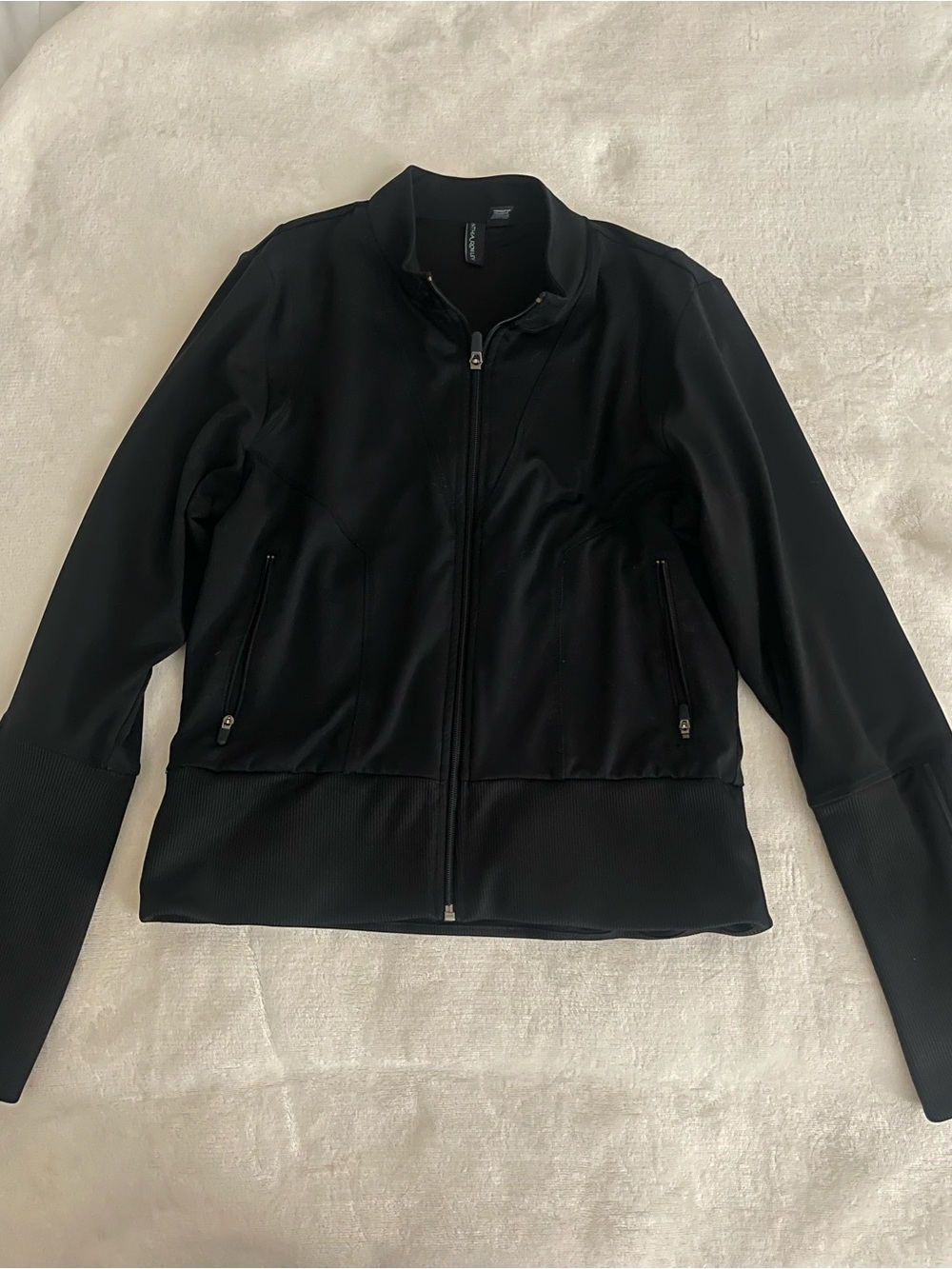 Cynthia Rowley- Black Women’s Zip-Front Jacket